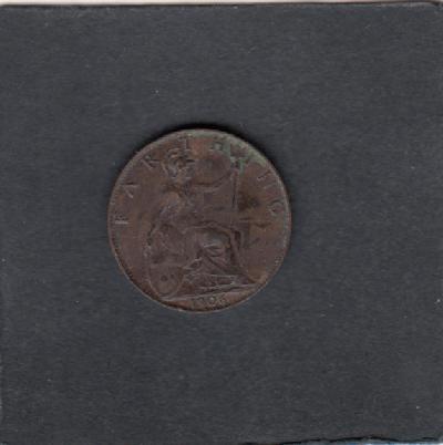 Beschrijving: 1 Farthing GEORGIUS VII 